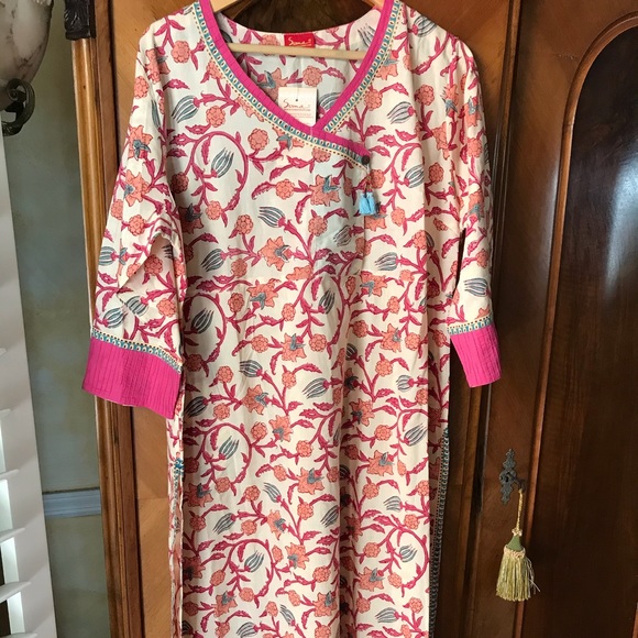 Soma India Tunic block printed - Picture 1 of 5
